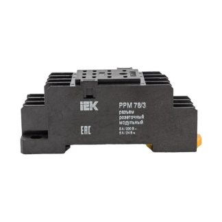 Разъем модульный РРМ78/3(PYF11A) для РЭК78/3(MY3) IEK RRP20D-RRM-3