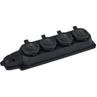 Колодка удлинителя 4-м 16А с заземл. каучук TOKOV ELECTRIC TKE-C05-KK4-Z