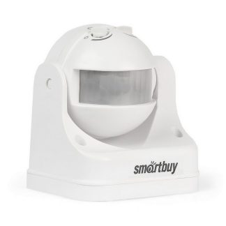 Инфракрасный датчик движения Smartbuy, настенный 1200Вт, до 12м, IP44 (sbl-ms-009)