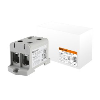 Клемма вводная силовая КВС 4 ввода 16-95 кв.мм. серая TDM SQ0833-0104