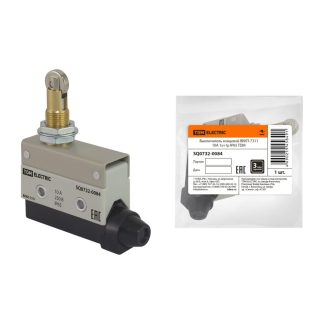 Выключатель концевой компактный пластик ВККП-7311 10А 1з+1р IP65 TDM SQ0732-0084