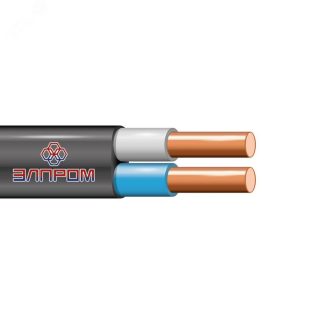 Кабель ВВГ-П нг(А)LS 2х1,5 0.66кВ (бухта) ЭлПром
