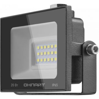 С/д прожектор ОНЛАЙТ 61 946 OFL-20-4K-BL-IP65-LED