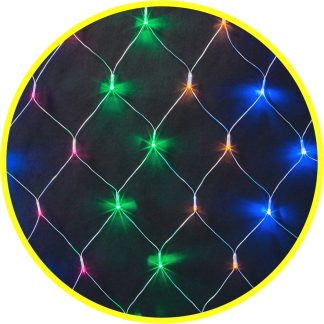 Гирлянда Navigator 61 845 NGF-N01-156RGBY-12-1.5×1.5m-230-TR-IP20