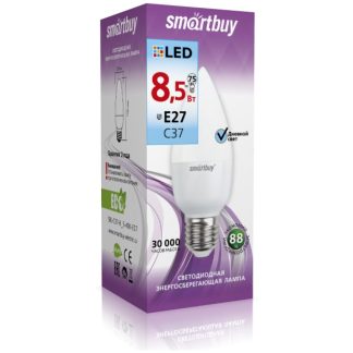 Светодиодная (LED) Лампа Smartbuy-C37-8,5W /4000/E27