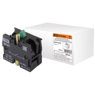 Дополнительный контакт SB2-ДК10 1НО, IP40 TDM SQ0702-0082 (зеленый)