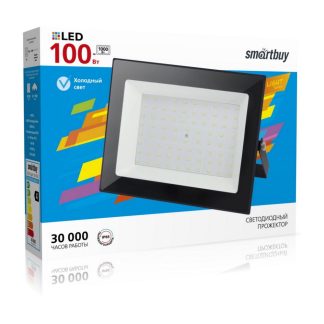 Светодиодный (LED) прожектор FL SMD LIGHT Smartbuy-100W/6500K/IP65 (SBL-FLLight-100-65K)/20