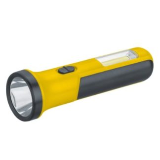 Пластиковые фонари серии NPT-CP27-ACCU пласт.1LED,1Вт+1COB,2Вт li-ion 0,4Ач 2реж.
