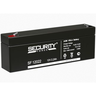 Аккумулятор ОПС 12В 2.2А.ч Security Force SF 12022