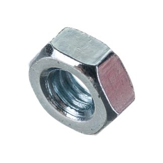 Шестигранная гайка DIN 934 оцинкованная М4, 500шт — коробка Tech-Krep 105245