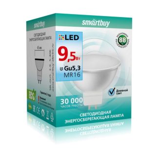 Светодиодная (LED) Лампа Smartbuy-Gu5,3-9,5W/4000 (SBL-GU5_3-9_5-40K)