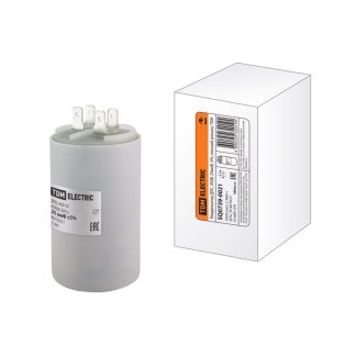Конденсатор ДПС, 450В, 25мкФ, 5%, плоский разъем, TDM SQ0739-0021
