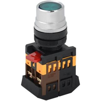 Кнопка ABLF-22 d22мм 1з+1р 240В неон зел. IEK BBT10-ABLF-K06