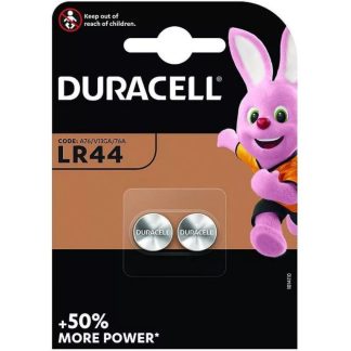 Батарейка Duracell LR44/G13/LR154/357A/A76 BL2 Alkaline