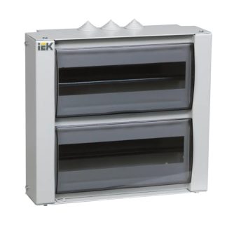 Корпус металлический ЩРн-24-1 38 IP31 «LIGHT» (315х290х122) IEK MKM13-N-24-30-Z-L