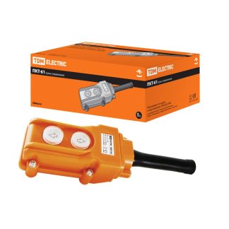 Пульт управления ПКТ-61 на 2 кнопки IP54 TDM SQ0706-0003