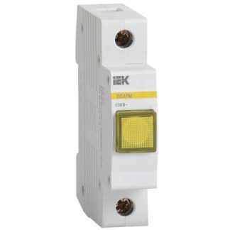 Лампа сигнальная ЛС-47М желт. IEK MLS20-230-K05