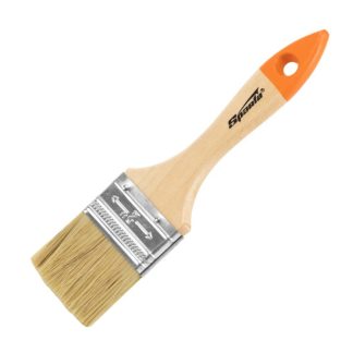Плоская кисть 50 мм Slimline 2 SPARTA натуральная щетина, деревянная ручка 824305