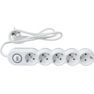 Удлинитель 5х5м с заземл. 16А IP20 Uno У05 2P+PE 250В 3х1.5 IEK WYP53-16-05-05-Z