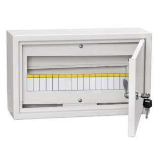 Корпус металлический ЩРн-18 (265х440х120мм) IP31 бел. TITAN 3 IEK MKM13-N-18-31-Z
