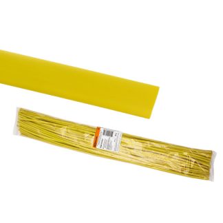 Термоусаживаемая трубка ТУТнг 16/8 желтая по 1м (50 м/упак) TDM SQ0518-0237