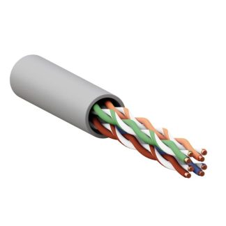 Кабель витая пара U/UTP кат.5E 4 пары solid внешн. LDPE черн. TERACOM EKF TRC-5EUTP-04PE-BK-OUT3