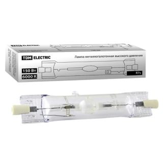 Лампа металлогалогенная ДРИ 150 6000 К Rx7s TDM SQ0325-0014